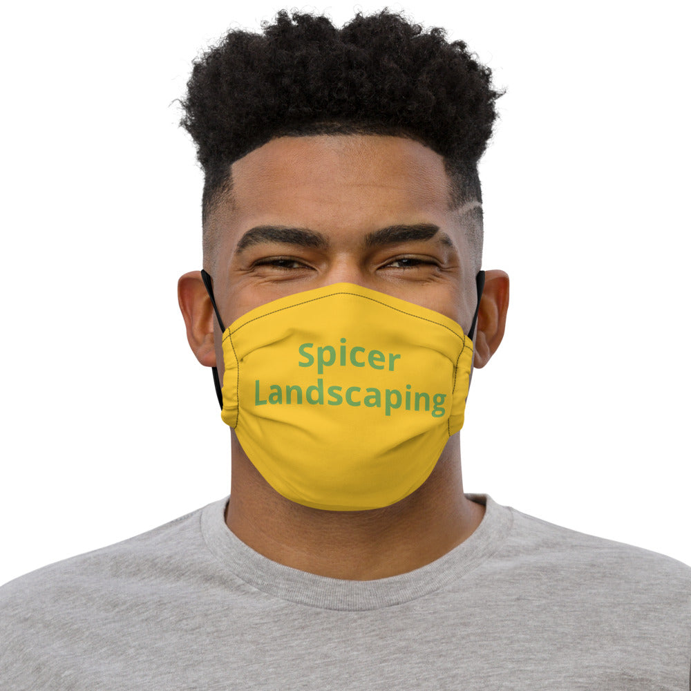 Spicer Landscaping face mask